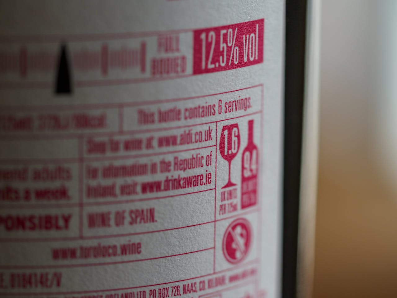 Printed text and labels — OCR target